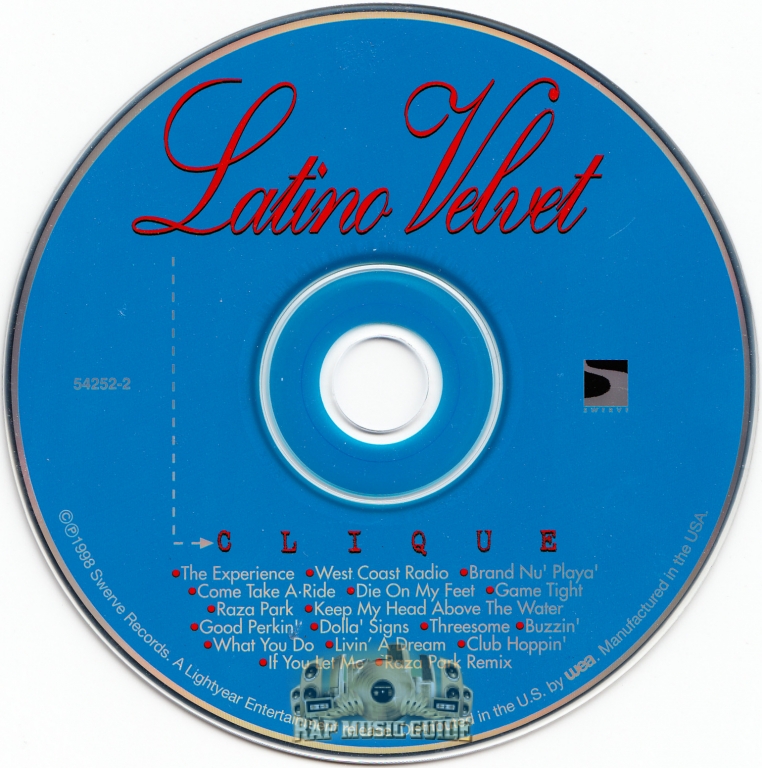 Latino Velvet - Latino Velvet Clique: 1st Press. CD | Rap Music Guide